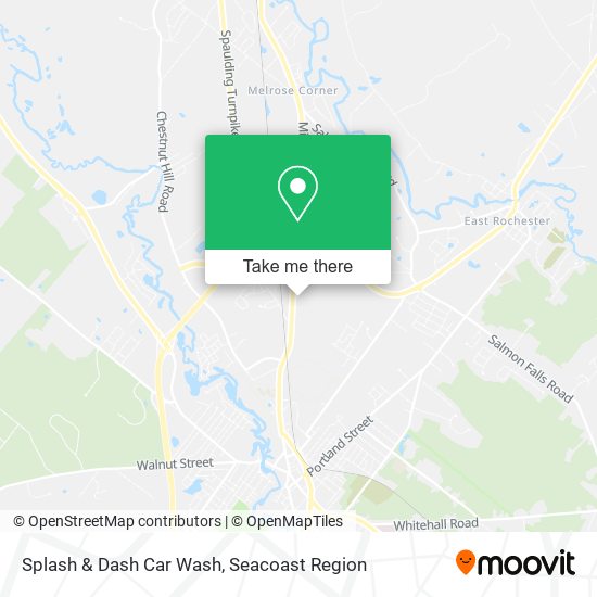 Splash & Dash Car Wash map