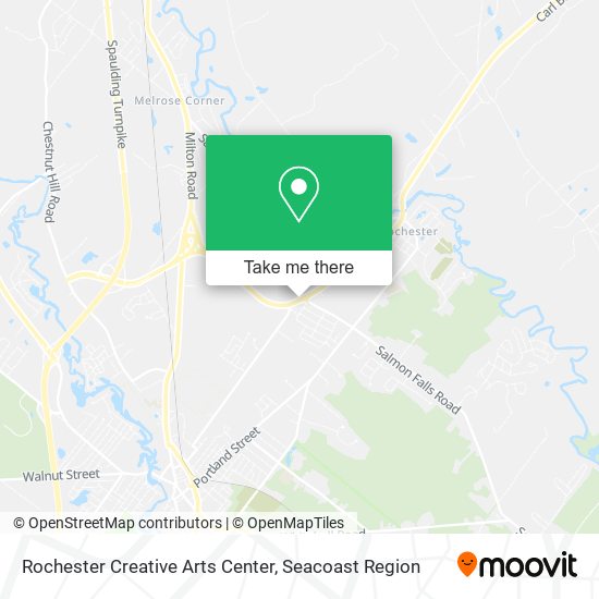 Mapa de Rochester Creative Arts Center