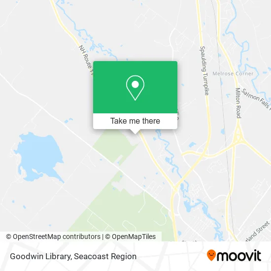 Goodwin Library map