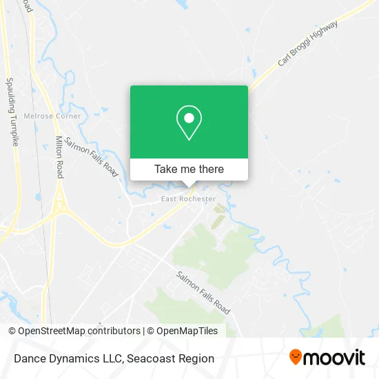Dance Dynamics LLC map