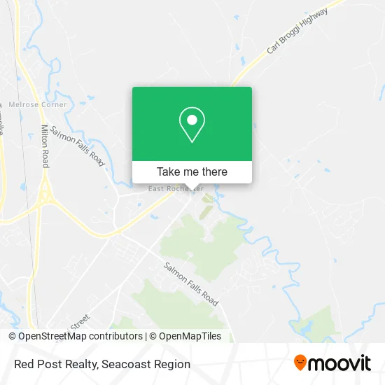 Red Post Realty map