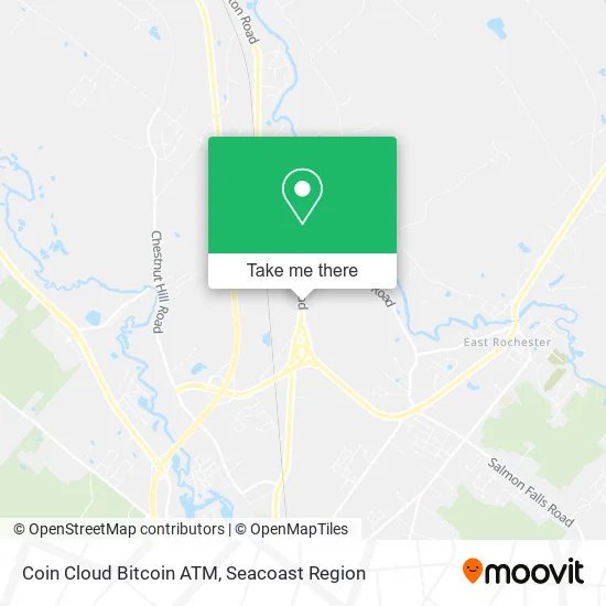 Coin Cloud Bitcoin ATM map