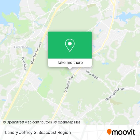 Landry Jeffrey G map