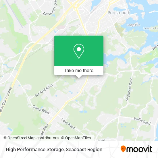 Mapa de High Performance Storage