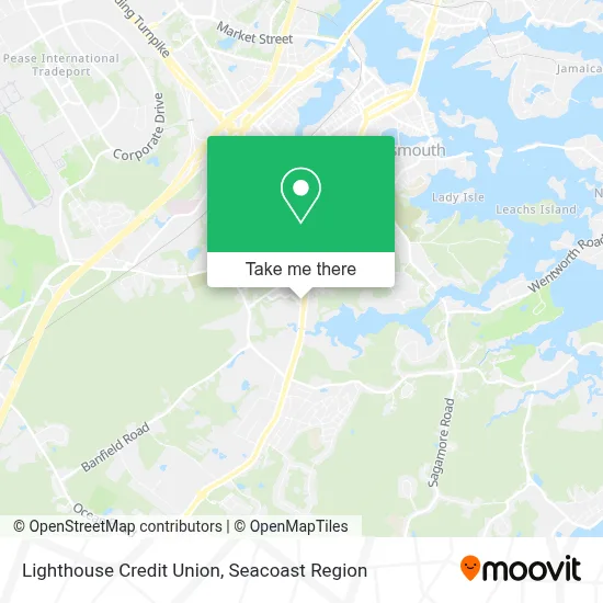 Lighthouse Credit Union map