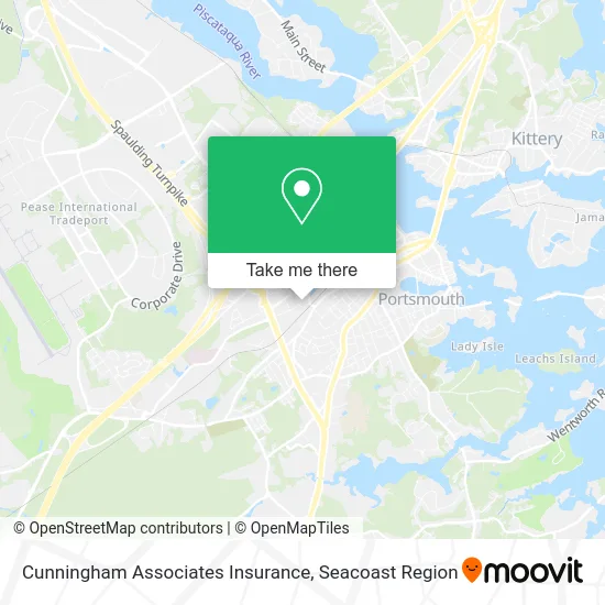 Cunningham Associates Insurance map