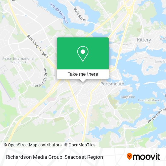 Richardson Media Group map