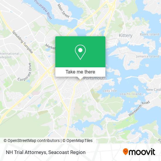 Mapa de NH Trial Attorneys