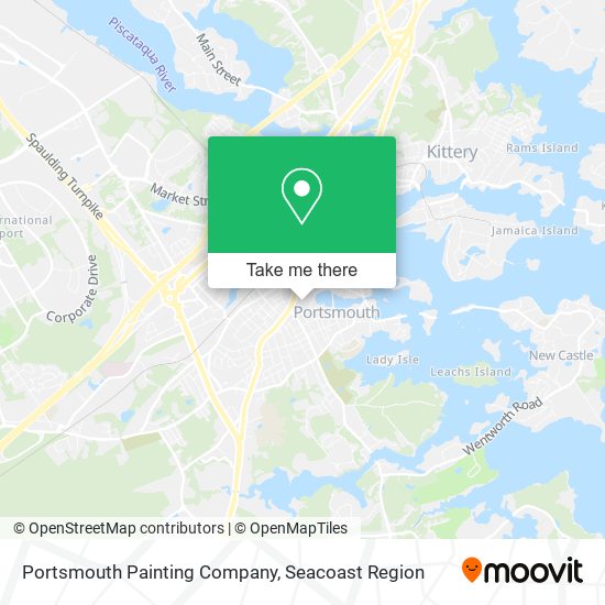 Portsmouth Painting Company map
