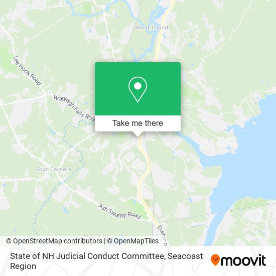 State of NH Judicial Conduct Committee map
