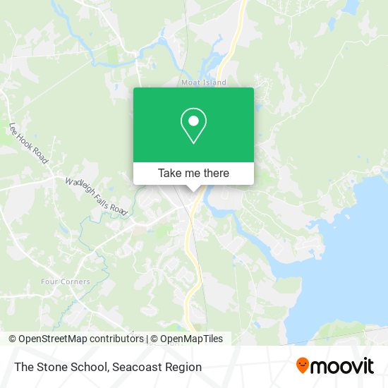 The Stone School map