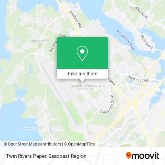 Mapa de Twin Rivers Paper