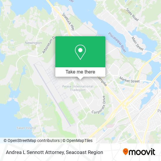 Andrea L Sennott Attorney map