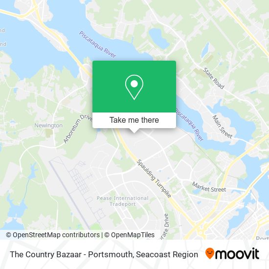 Mapa de The Country Bazaar - Portsmouth