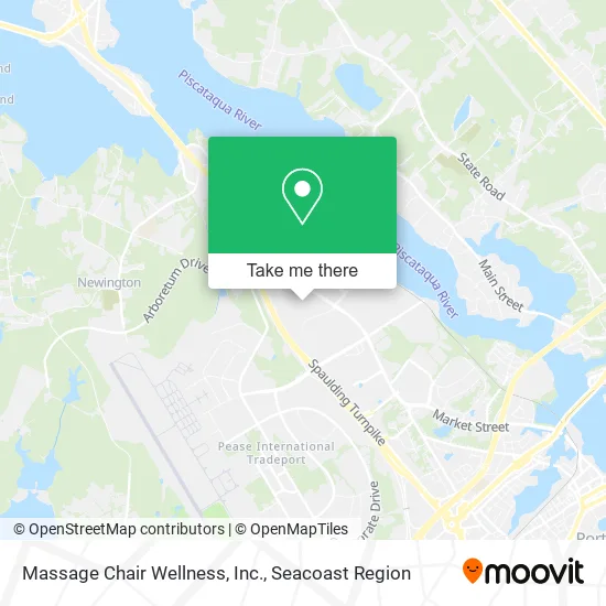 Massage Chair Wellness, Inc. map