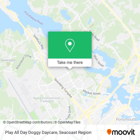 Play All Day Doggy Daycare map