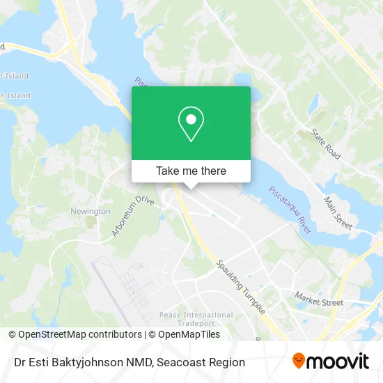 Dr Esti Baktyjohnson NMD map