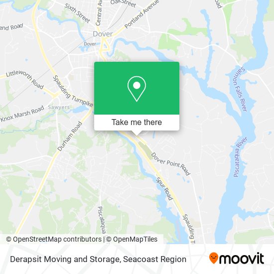 Derapsit Moving and Storage map