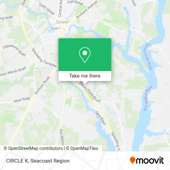 CIRCLE K map