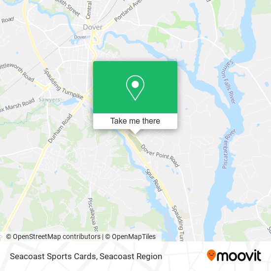 Seacoast Sports Cards map