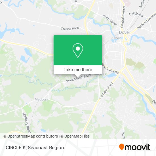 Mapa de CIRCLE K