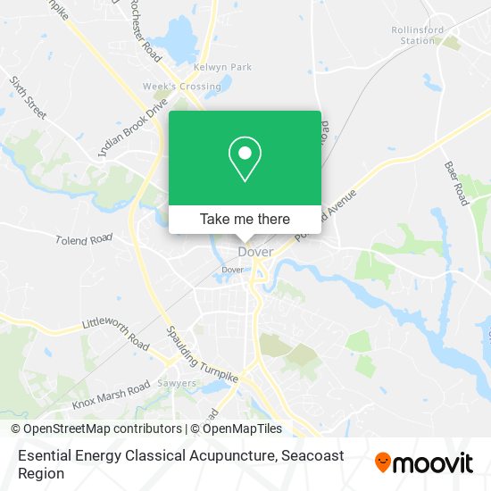 Esential Energy Classical Acupuncture map