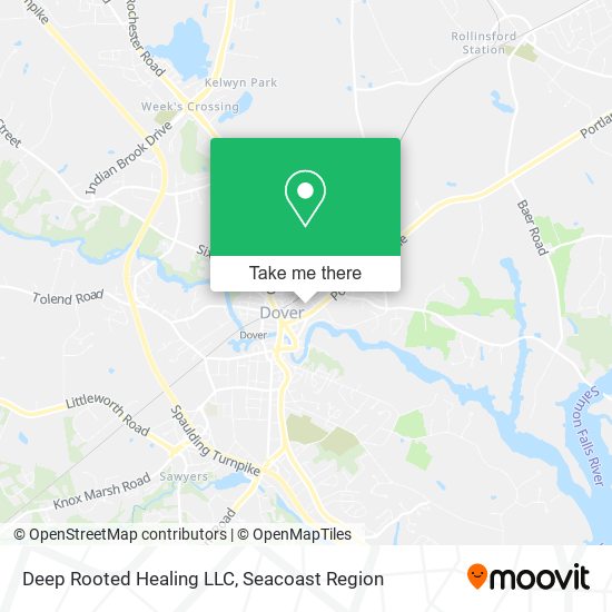 Deep Rooted Healing LLC map