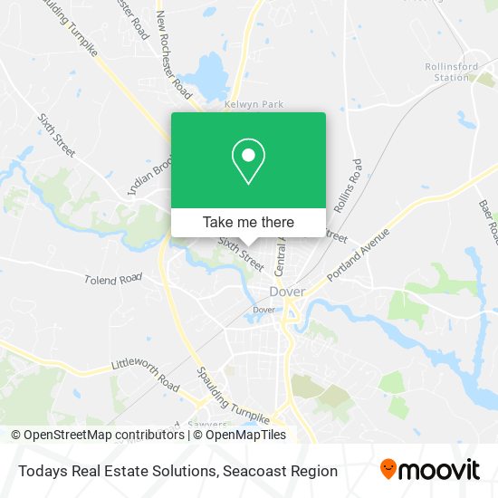 Todays Real Estate Solutions map