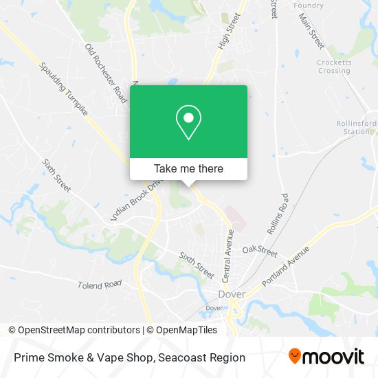 Prime Smoke & Vape Shop map