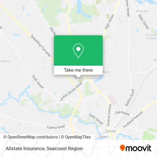 Allstate Insurance map