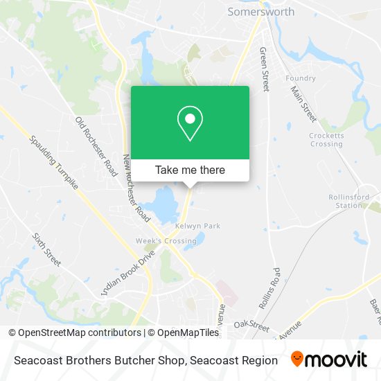 Mapa de Seacoast Brothers Butcher Shop