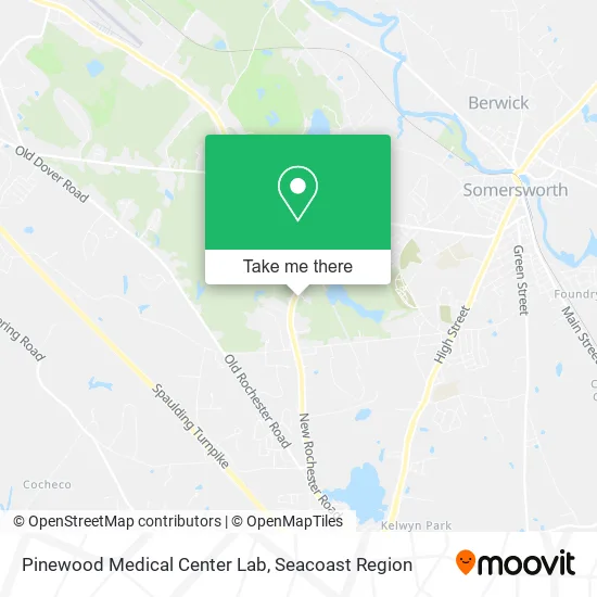 Pinewood Medical Center Lab map