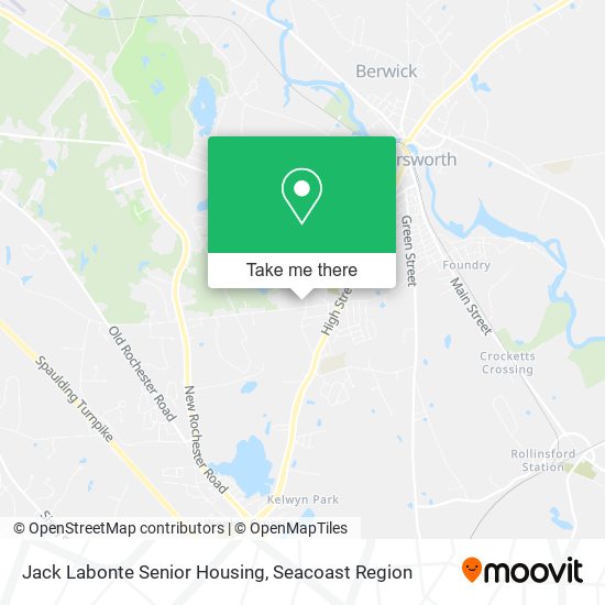 Jack Labonte Senior Housing map