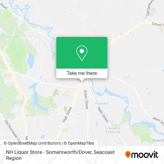 NH Liquor Store - Somersworth / Dover map