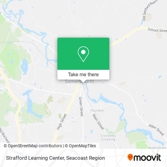 Strafford Learning Center map