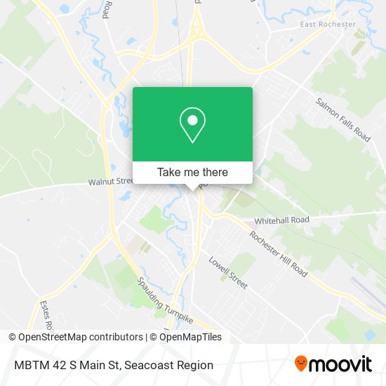 MBTM 42 S Main St map