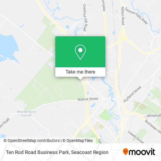 Ten Rod Road Business Park map