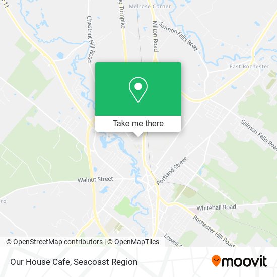 Our House Cafe map