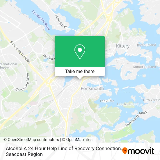 Mapa de Alcohol A 24 Hour Help Line of Recovery Connection