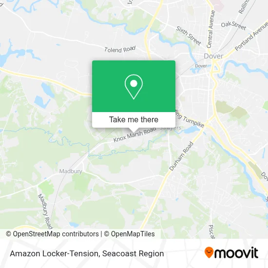 Amazon Locker-Tension map