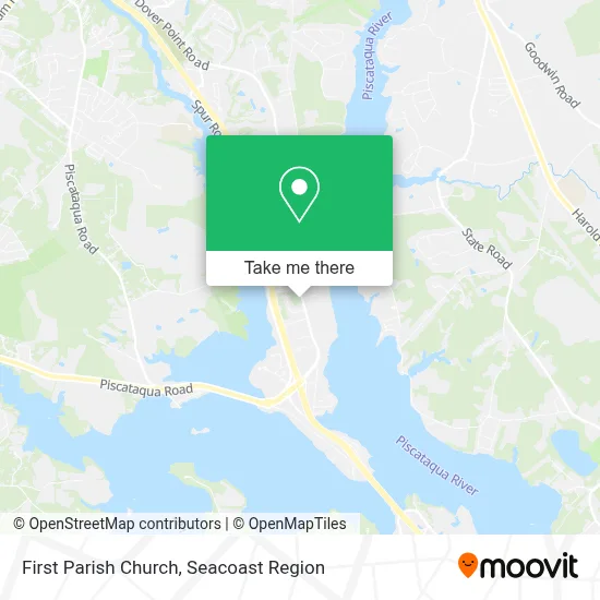 First Parish Church map
