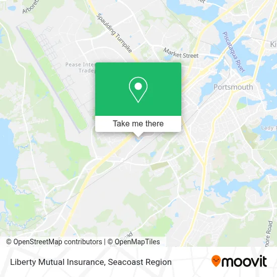 Liberty Mutual Insurance map