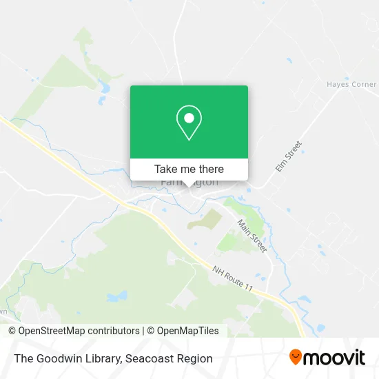 The Goodwin Library map