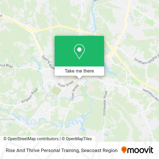 Rise And Thrive Personal Training map