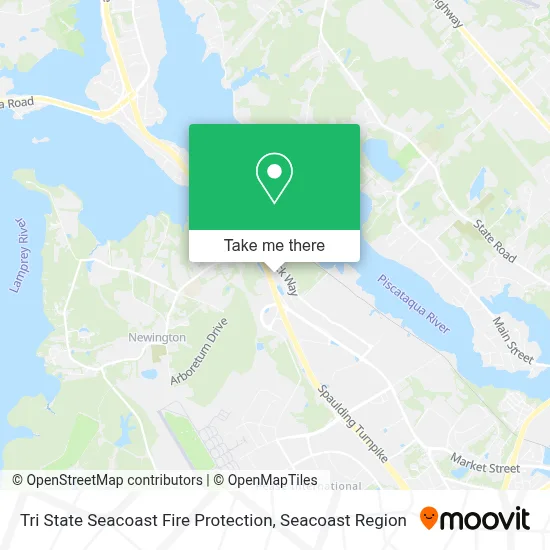 Tri State Seacoast Fire Protection map