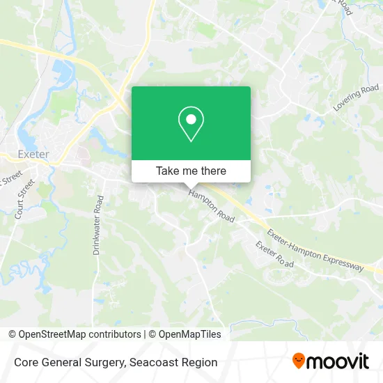 Core General Surgery map