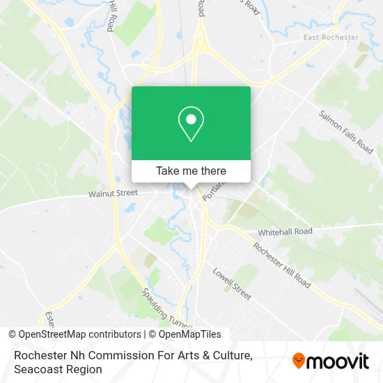 Rochester Nh Commission For Arts & Culture map