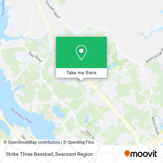 Strike Three Baseball map
