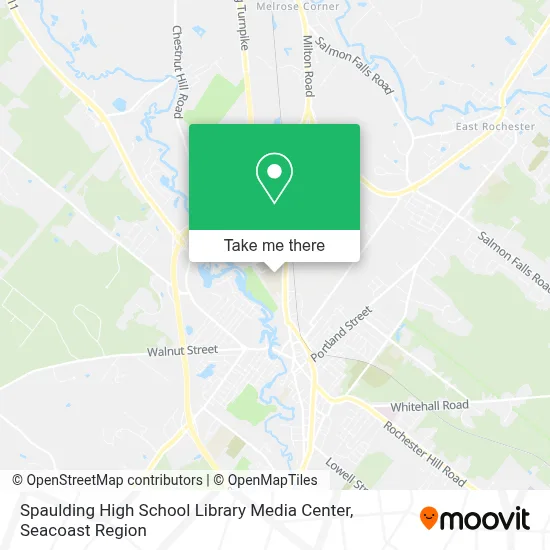 Spaulding High School Library Media Center map