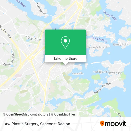 Aw Plastic Surgery map